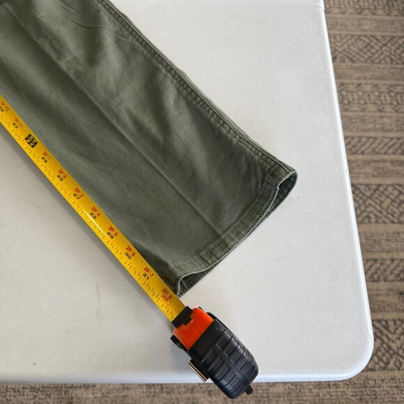 Wrangler All Terrain Gear Green Sierra Slim Mid Rise Pants Womens sz 12 Tall NEW - Picture 9 of 9